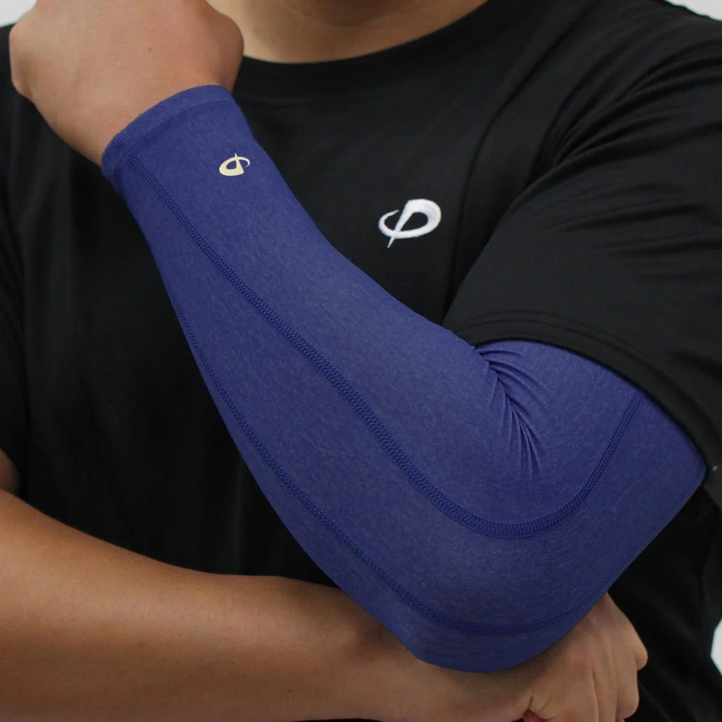 HEATHER TITANIUM COMPRESSION ARM SLEEVE - Image 3