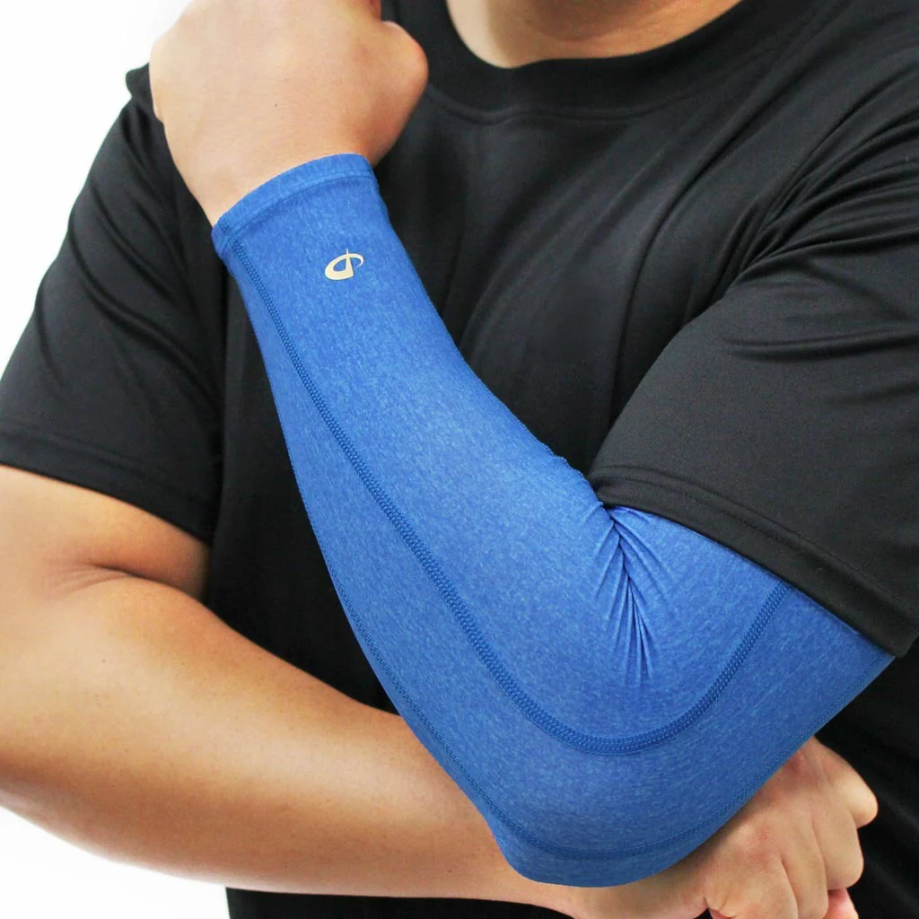 HEATHER TITANIUM COMPRESSION ARM SLEEVE - Image 4
