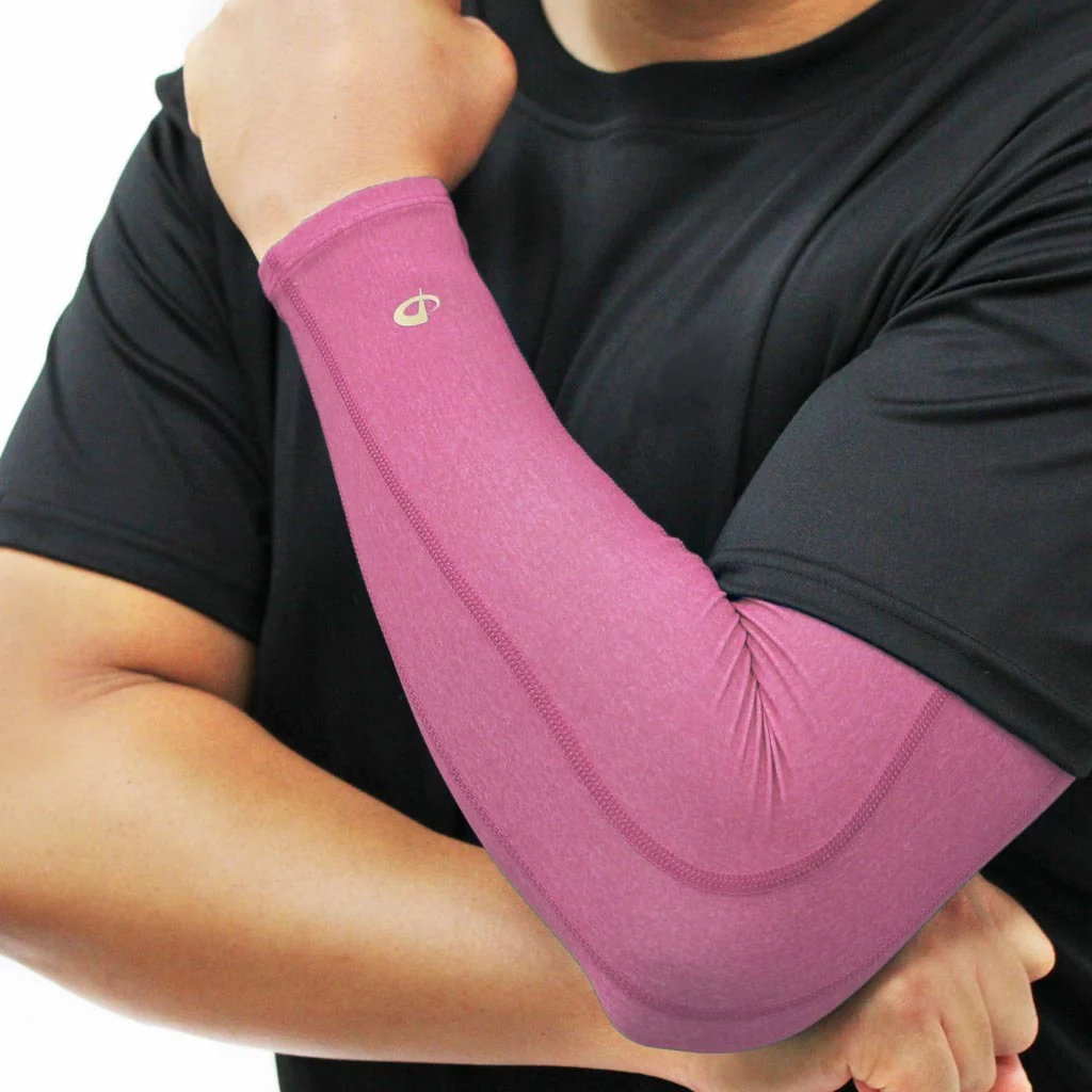 HEATHER TITANIUM COMPRESSION ARM SLEEVE - Image 5