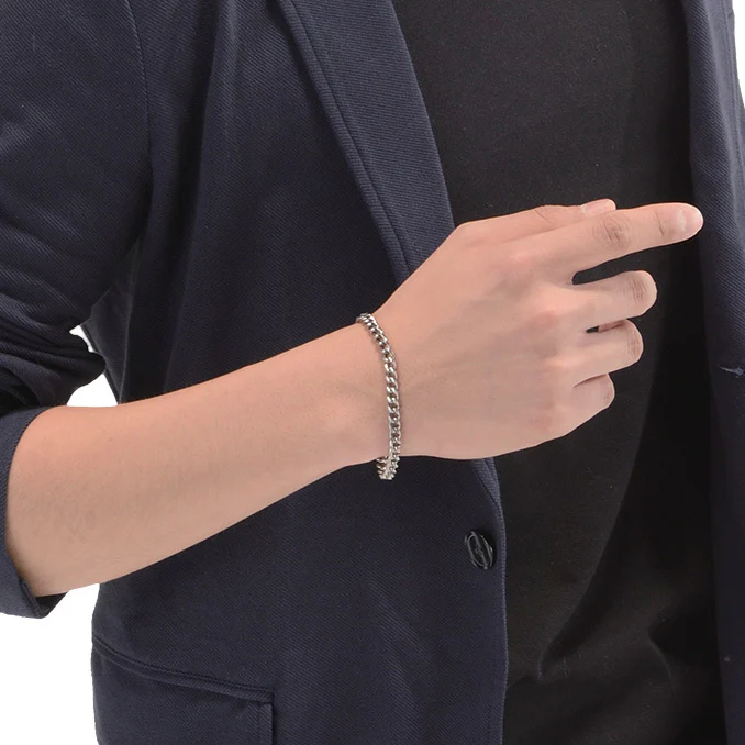 TITANIUM CHAIN BRACELET - Image 3