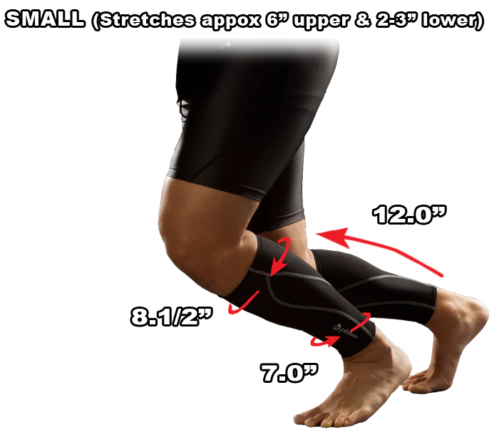 TITANIUM COMPRESSION CALF SLEEVES - Image 4