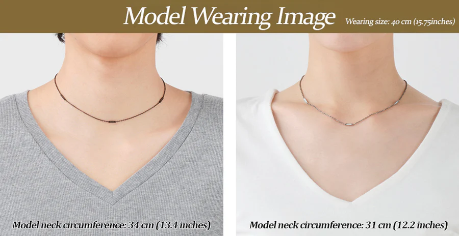 Titanium Slim Chain Necklace Station - Image 14