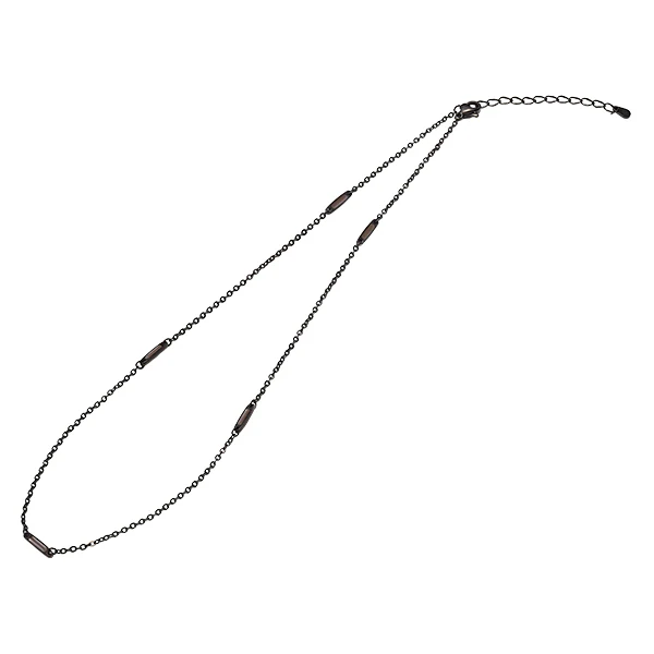 Titanium Slim Chain Necklace Station - Image 3