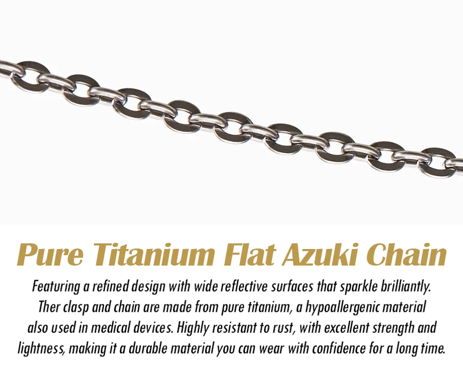 Titanium Slim Chain Necklace Station - Image 8