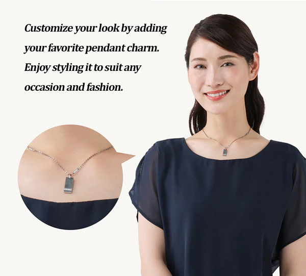 Titanium Slim Chain Necklace Station - Image 9