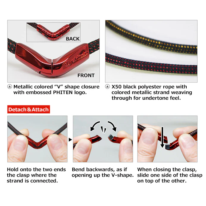 X50 TITANIUM NECKLACE V-EDGE - Image 6